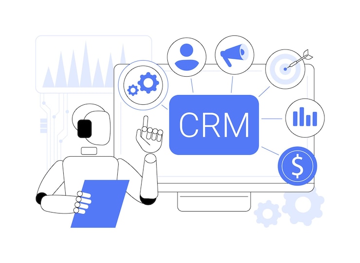 داشبورد Arna CRM - نرم‌افزار مدیریت کسب‌وکار - طراحی شده توسط پوریا سنگچولی - Arna Company